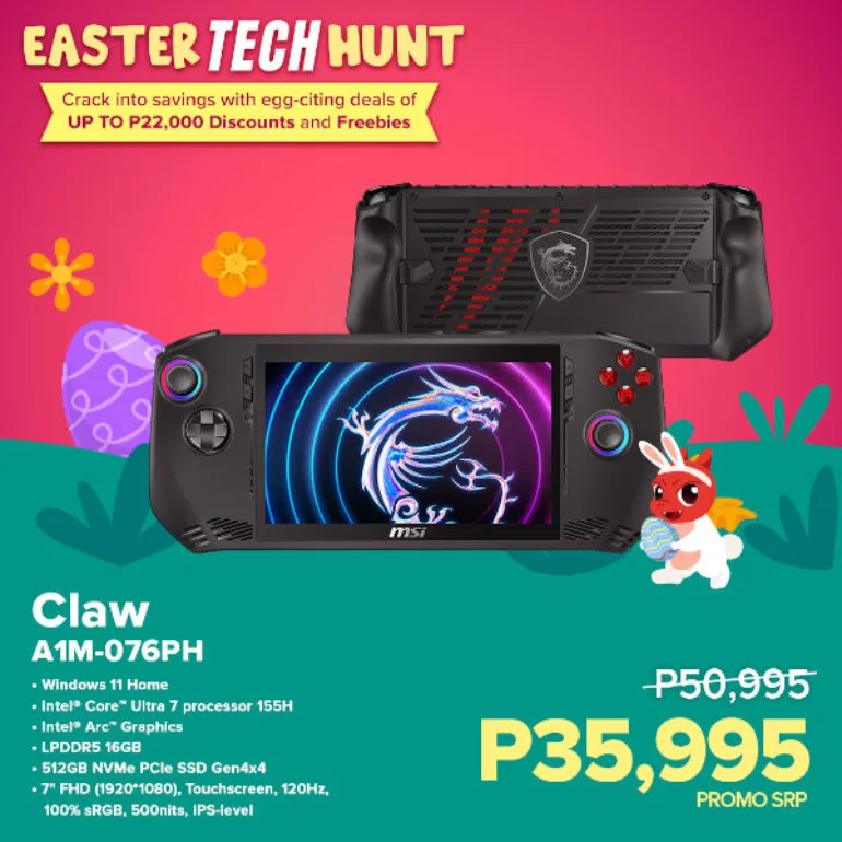MSI Easter Tech Hunt MSI Claw