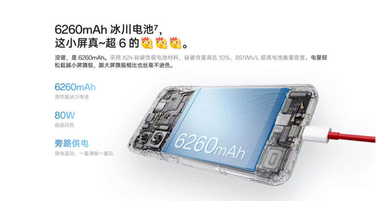 OnePlus 13T China launch battery