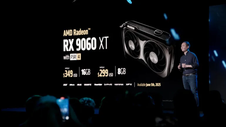 AMD Radeon RX 9060 XT launch price