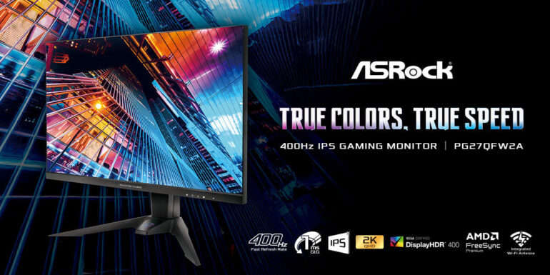ASRock Computex 2025 gaming monitors