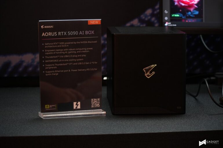 Gigabyte Computex 2025 AORUS RTX 5090 AI BOX