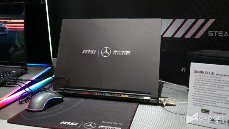 MSI Stealth A16 AI+ Mercedes AMG Motorsport Computex 2025 1