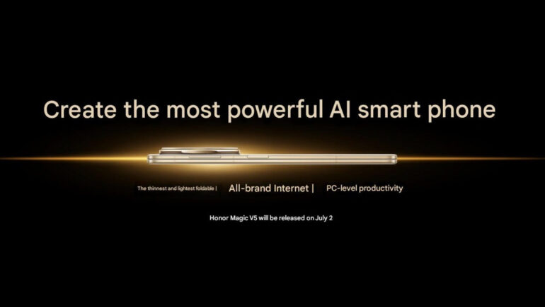 HONOR Magic V5 design reveal 2