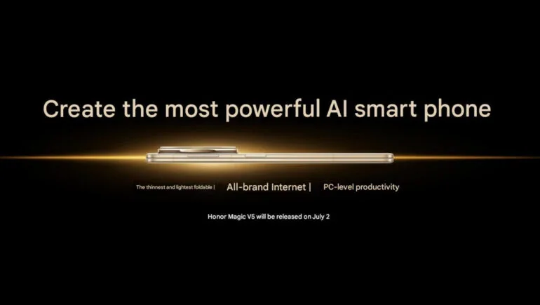 HONOR Magic V5 design reveal 2