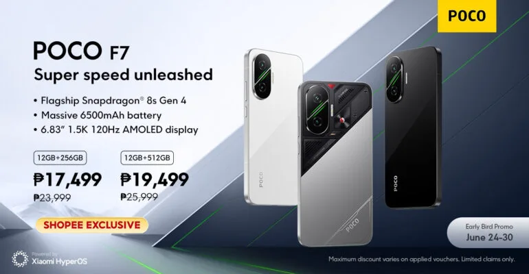 POCO F7 PH launch PRICE