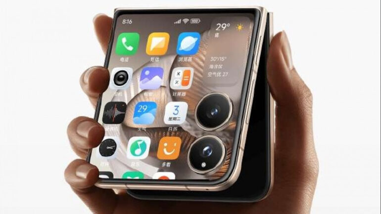 Xiaomi MIX Flip 2 China launch outer display