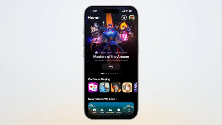 iOS 26 WWDC 2025 Games app