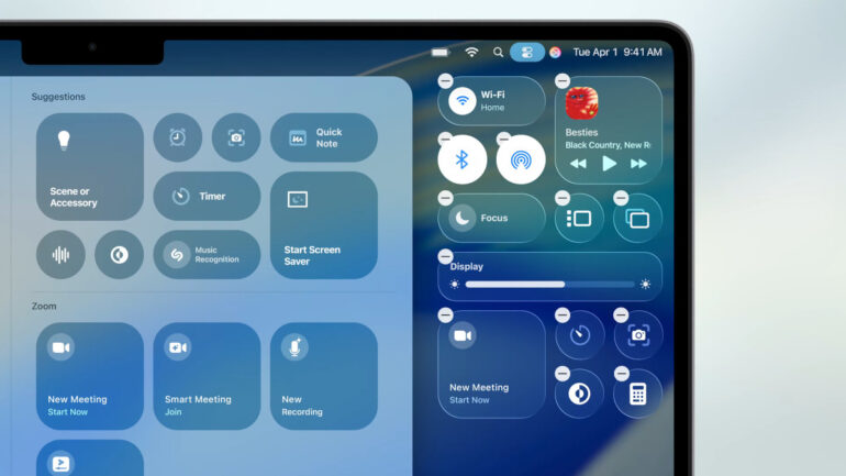 macOS Tahoe 26 WWDC 2025 bar