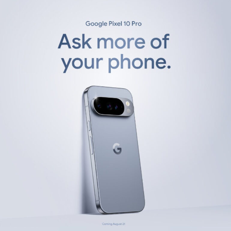 Google Pixel 10 series launch date 2