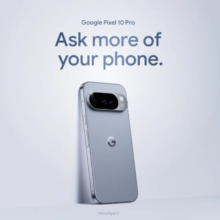 Google Pixel 10 series launch date 2