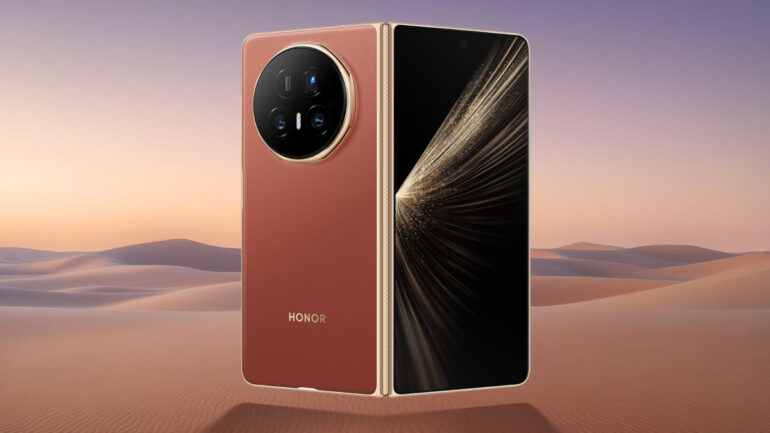 HONOR Magic V5 China launch Reddish Brown
