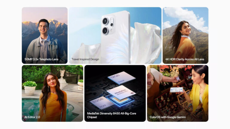 OPPO Reno14 series 5G India launch Pro highlights