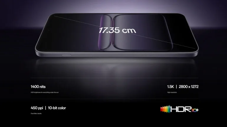 OnePlus Nord 5 launch display
