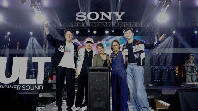 Sony ULT Power Sound Vibe Live event executives