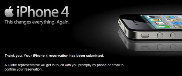 Officially Reserved iPhone 4 Officially Reserved