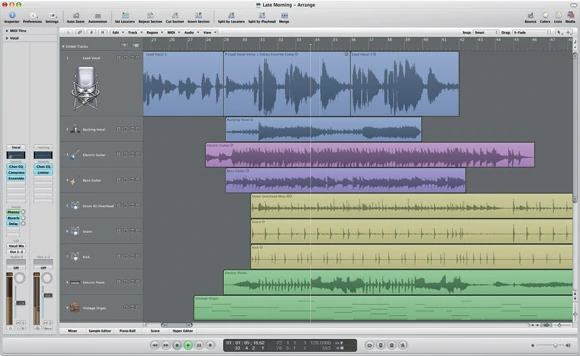 Logic Pro 8 Logic Pro 8 UI