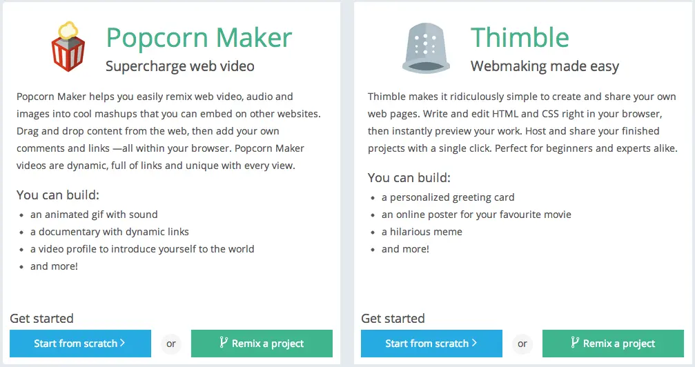 mozilla webmaker