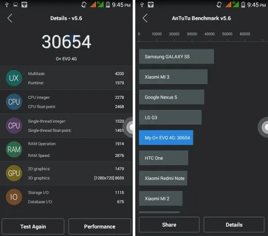 O+ Evo 4G screenshot 2