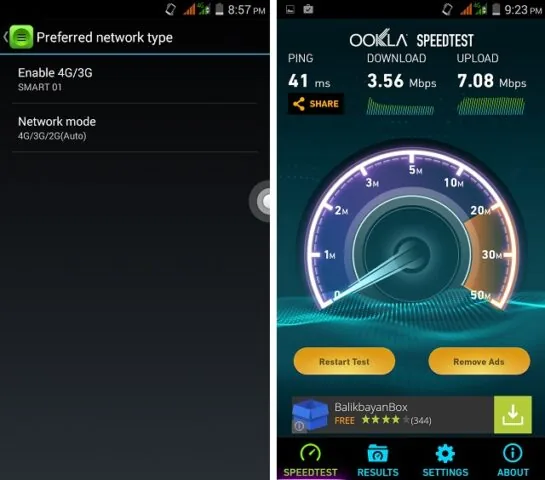 O+ Evo 4G screenshot