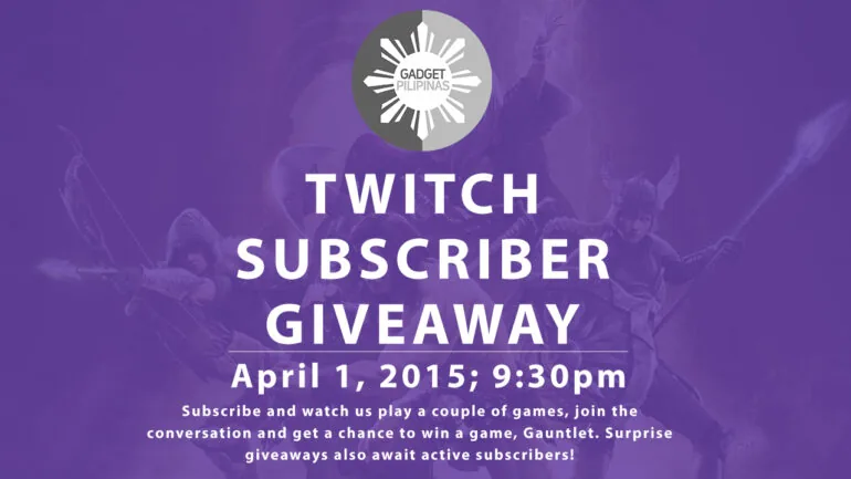 Twitch Giveaway