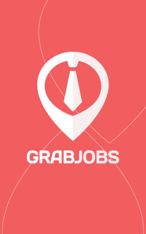 GrabJobs App Landing Page