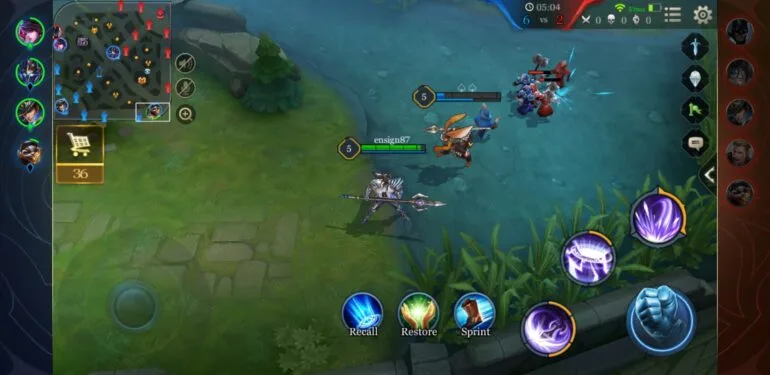 Galaxy A8 2018 Game 1