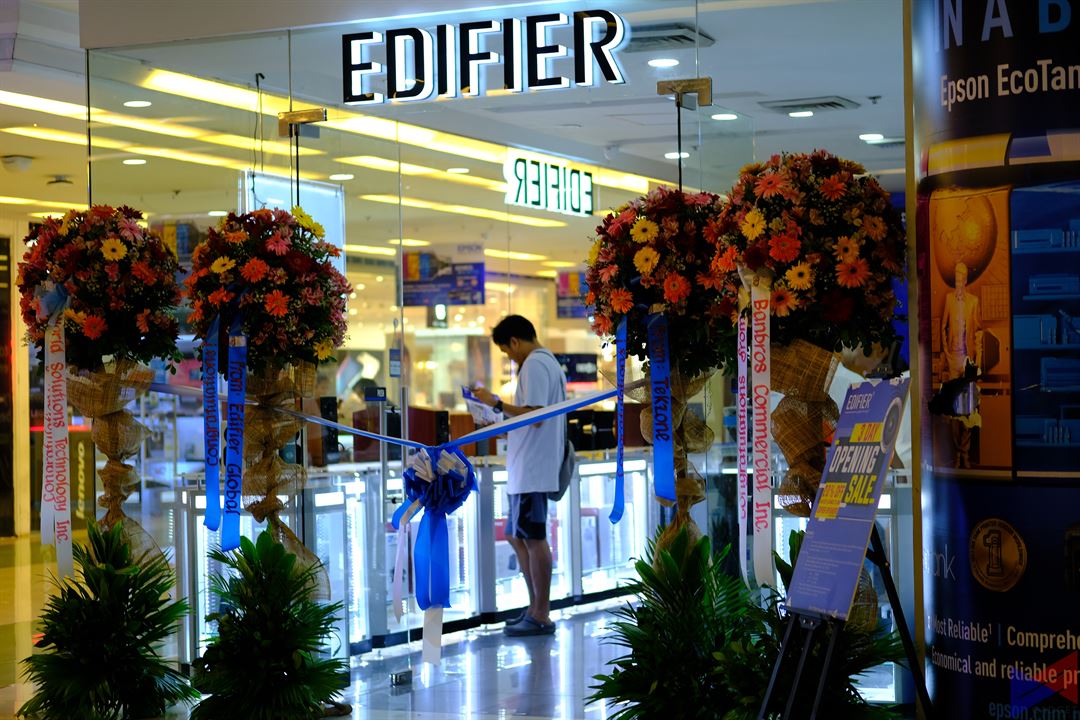 edifier store opening 27
