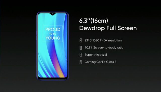 realme 3 pro display