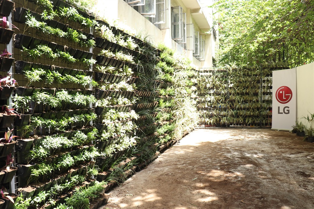 5 The Green Living Wall built by LG
