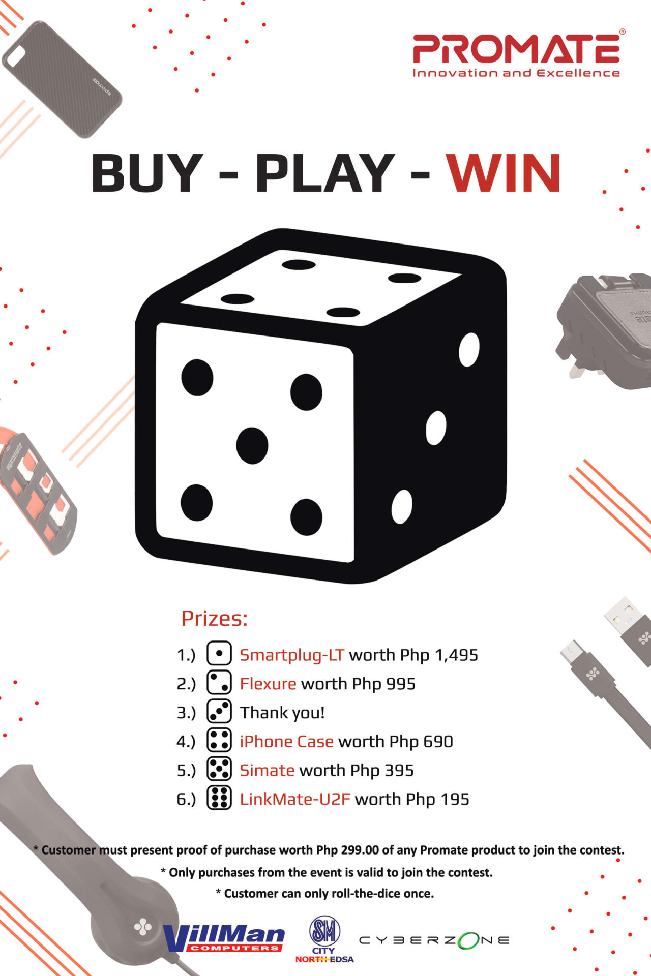 Buy Play Win PromateXVillMan SM North Cyberzone 1