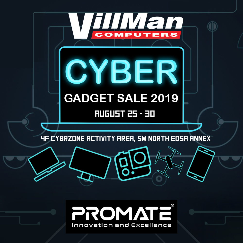VillMan x Promate Cyber Gadget Sale 2019