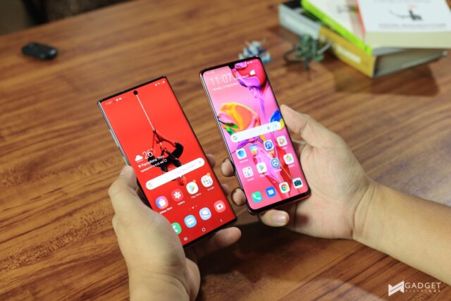 Huawei P30 Pro v Samsung Galaxy Note 10 30