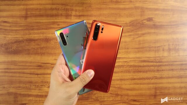 Huawei P30 Pro v Samsung Galaxy Note 10 8