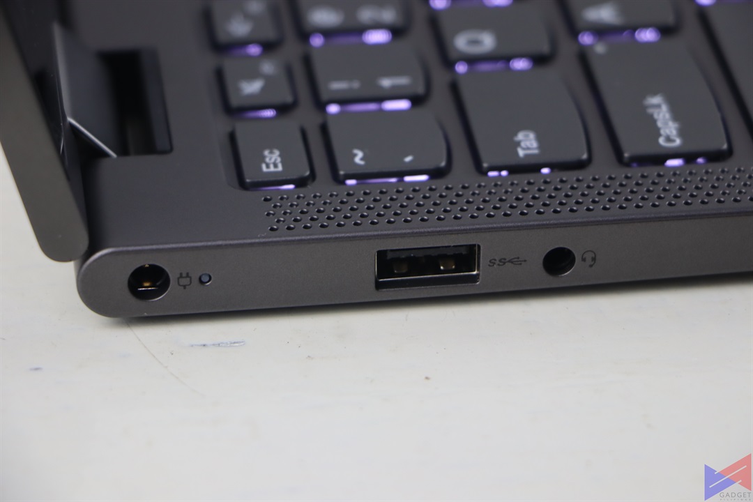 Lenovo Yoga C640 IO Ports