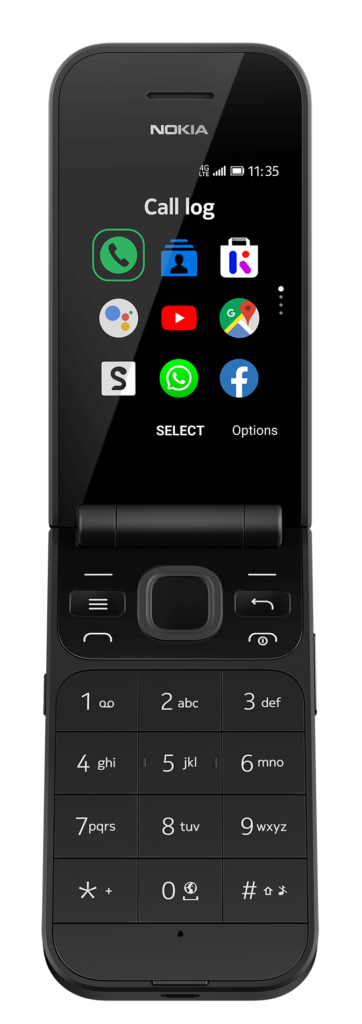 Nokia 2720 Rationals Black Open SS HS FRN PNG