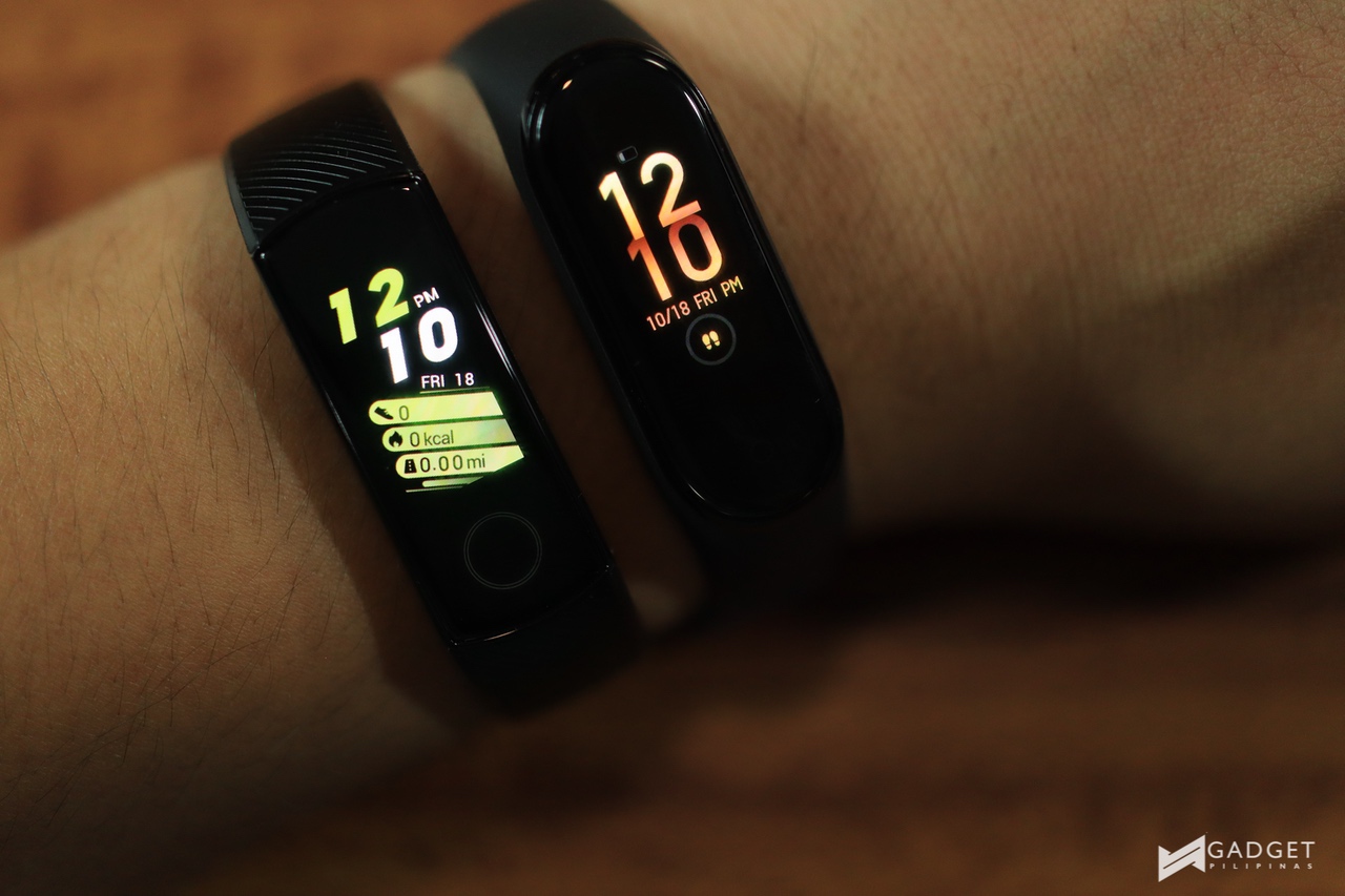 Mi band 4 vs honor band 5 on sale comparison