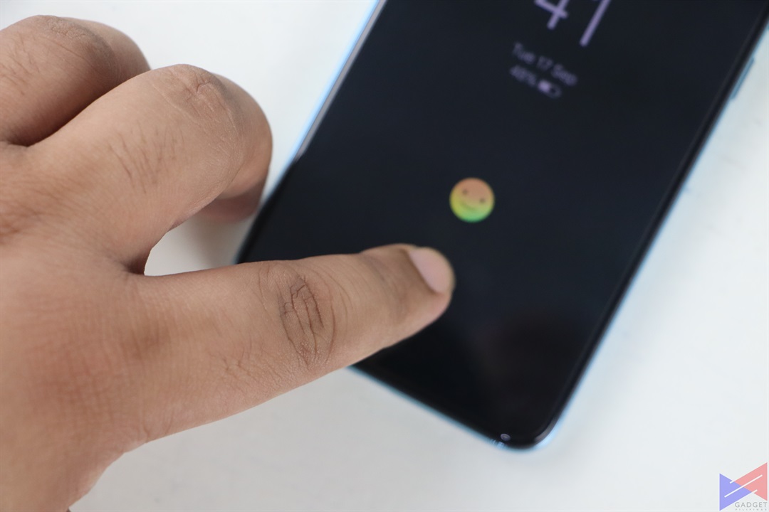 Vivo S1 In-Display Fingerprint Scanner