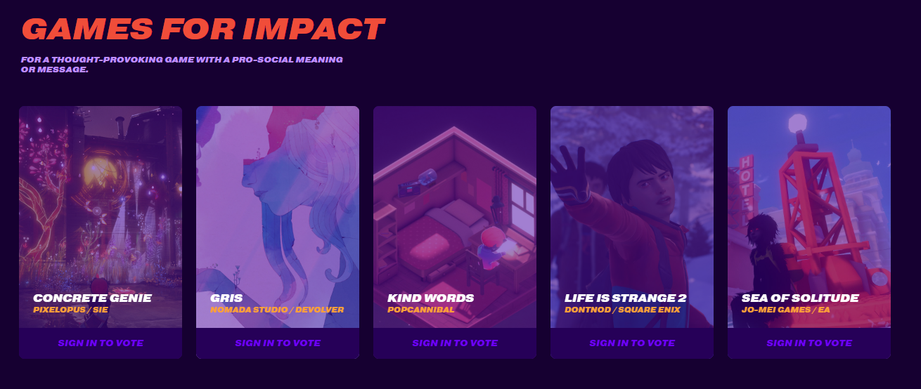 games for impact