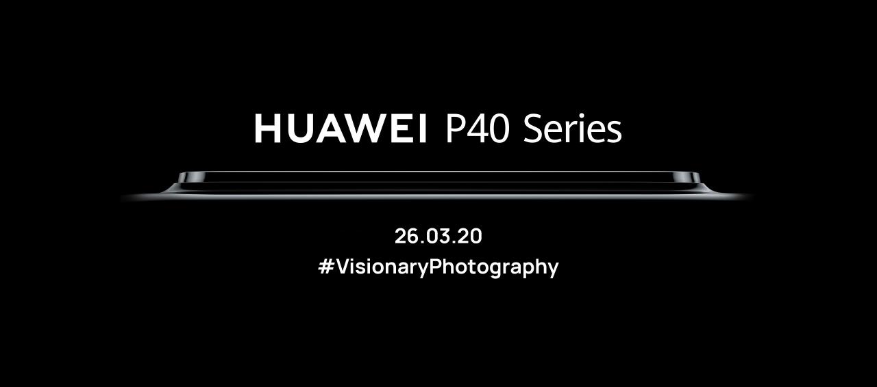 Huawei P40 Launch Teaser