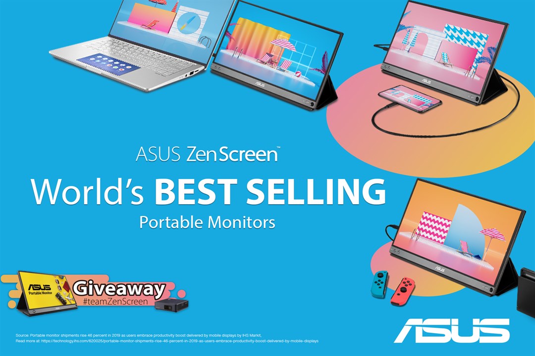 ZenScreen - The World's Best Selling Portable Monitor Series