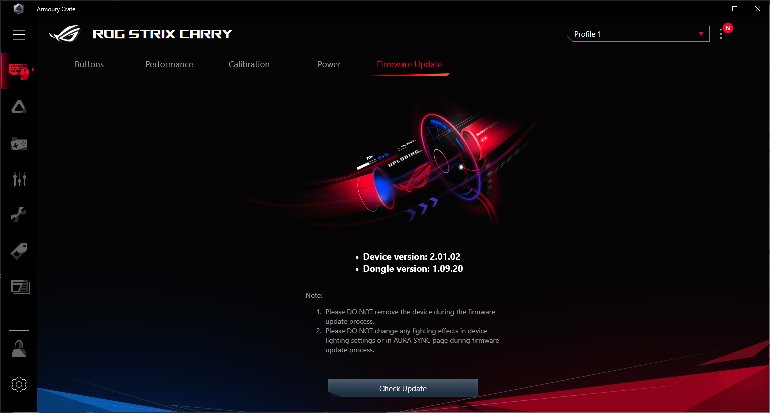 ROG Strix Carry Gaming Mouse Review Software 5