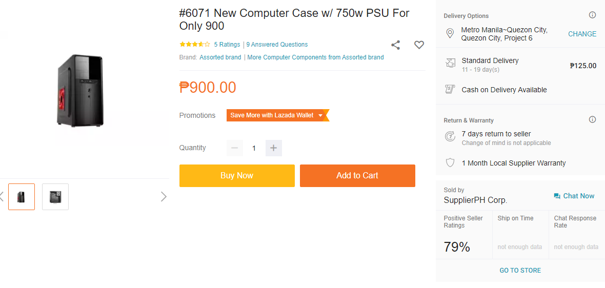 Php 10k Work From Home PC Build Guide - case