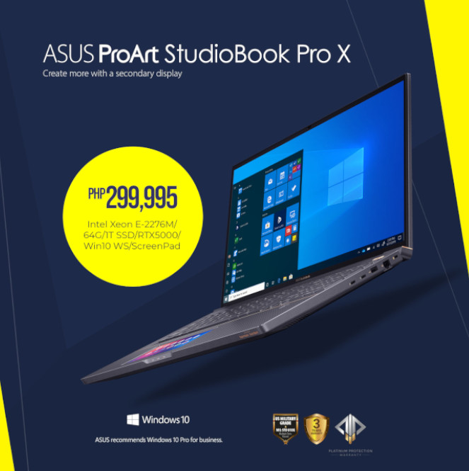 ProArt StudioBook Pro X