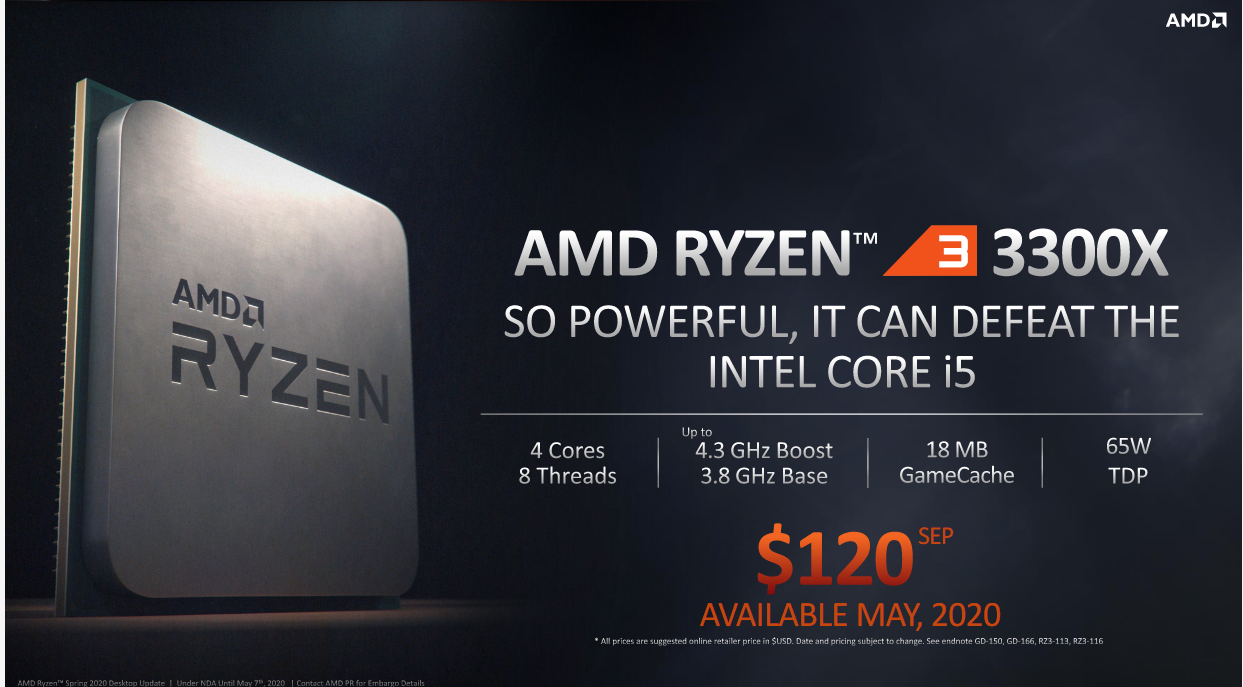 AMD Ryzen 3300X Review Ryzen 3300x benchmarks