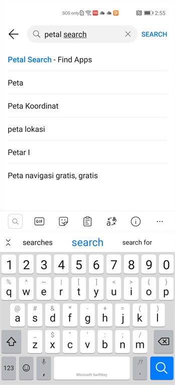Huawei Petal Search Widget 2