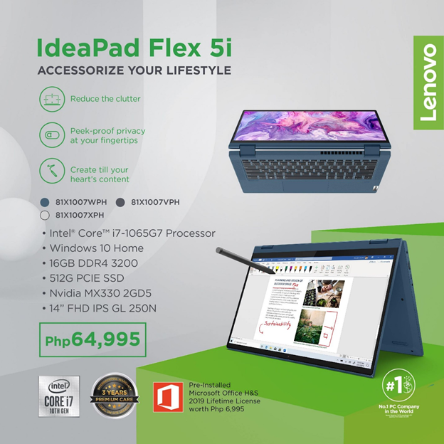 Best Lenovo Work From Home Laptops - Ideapad Flex 5i