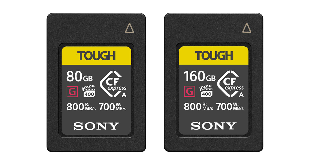 Sony CFexpress Type A Memory Cards