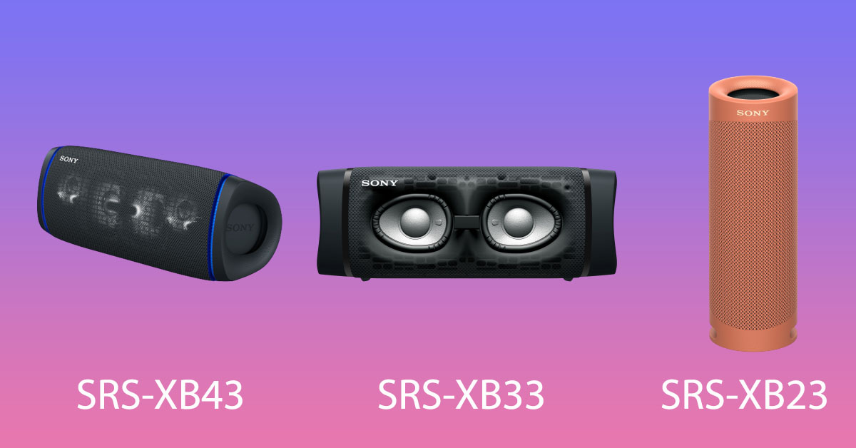 Sony EXTRA BASS Speakers - 1