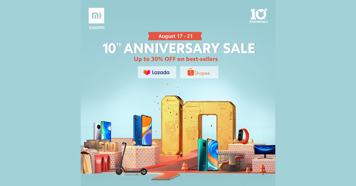 Xiaomi 10th Anniversary Sale - 1