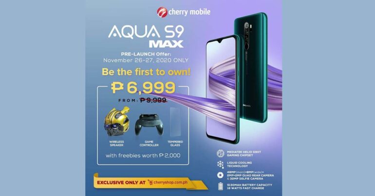 cherry mobile aqua s9 max price